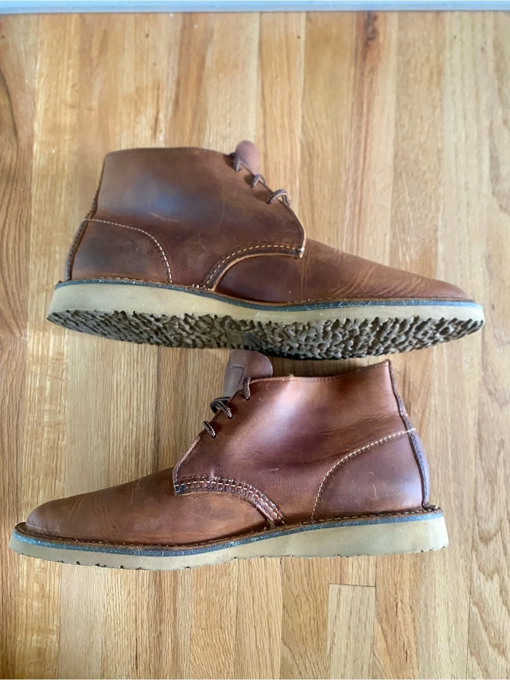 Red Wing Heritage Weekender Copper Rough and Tough Chukka Boot Brown 3322 Size 9